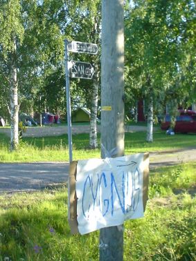 Viitoitus on riittävä!