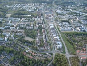 Yleiskuva Hervannasta. 
	Klikkaa kuva suuremmaksi uuteen ikkunaan!
