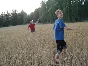 "Kuin pellossa"