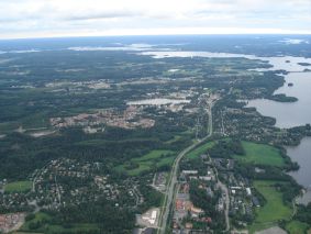 Pirkkalan keskustaa