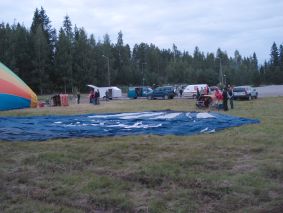 Pallokangas levällään