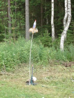 Vesiraketti
 ilmassa