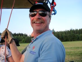 Hieno laskeutuminen