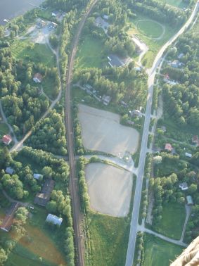 Porin rautatie ja
Siuron maantie