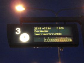 Taas kerran
myöhässä...