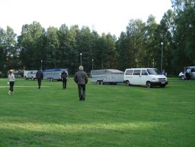 Kalustot ajetaan
asemiin