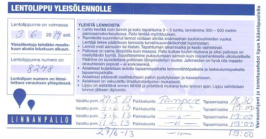 Lentolippu