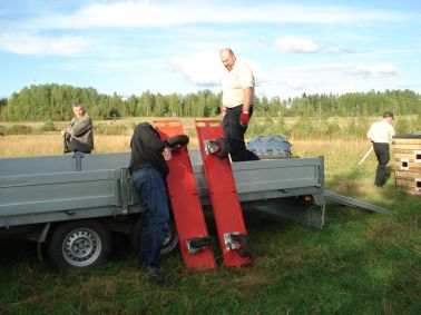 Rullat korin siirtämiseen