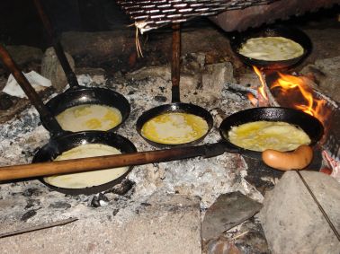 Paistettavaa riittää