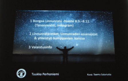 Linnunrata esiin